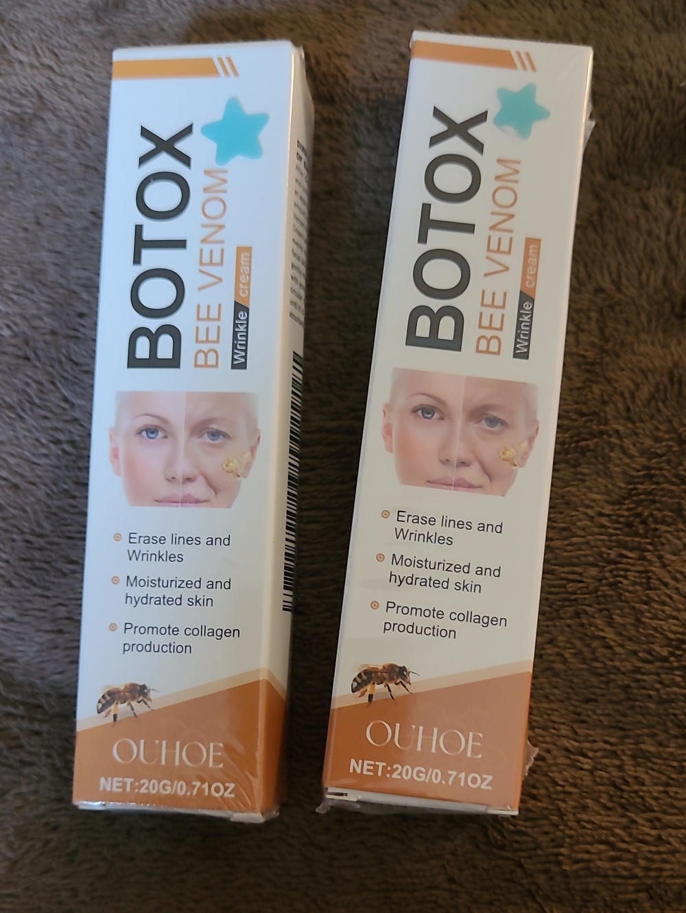 BOTOX Bee Venom Wrinkle Cream - White & Tan Packaging